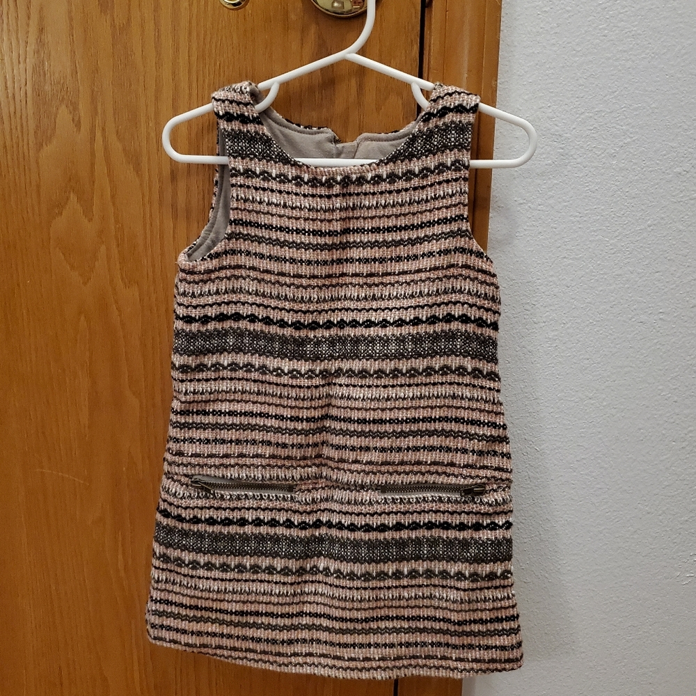 Girls tweed dress